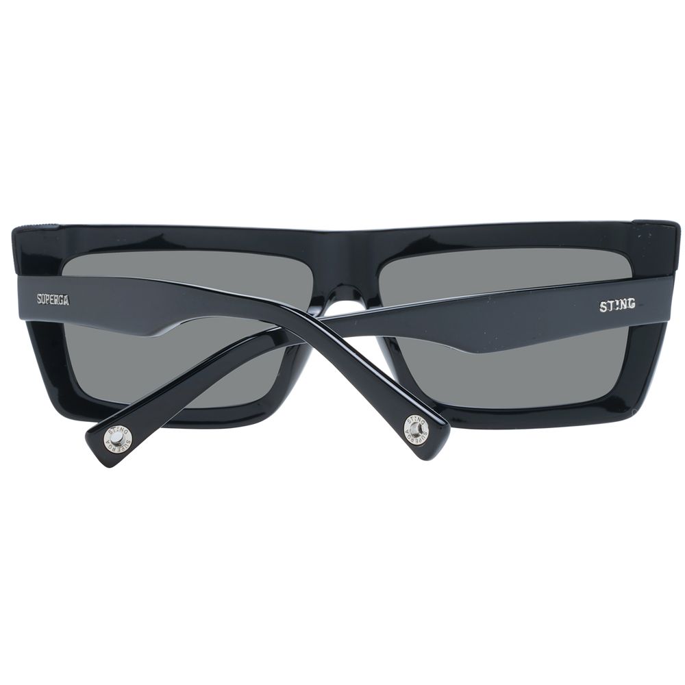 Schwarze Unisex-Sonnenbrille