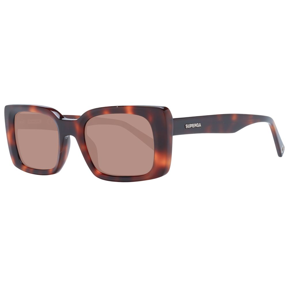 Braune Unisex-Sonnenbrille