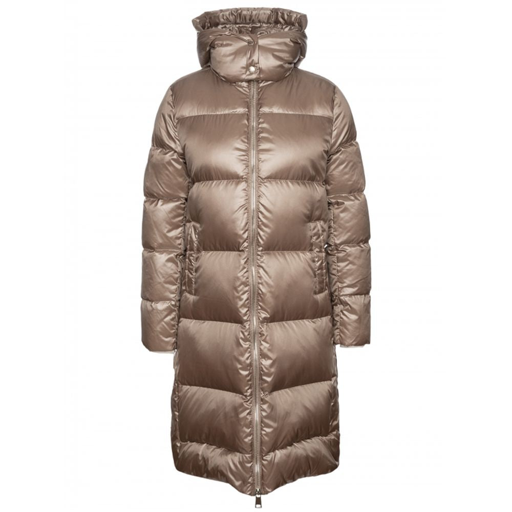Giacche e cappotti in poliestere beige