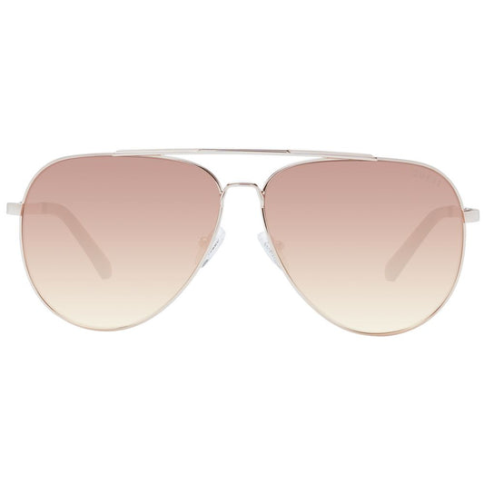 Roségoldene Herren-Sonnenbrille