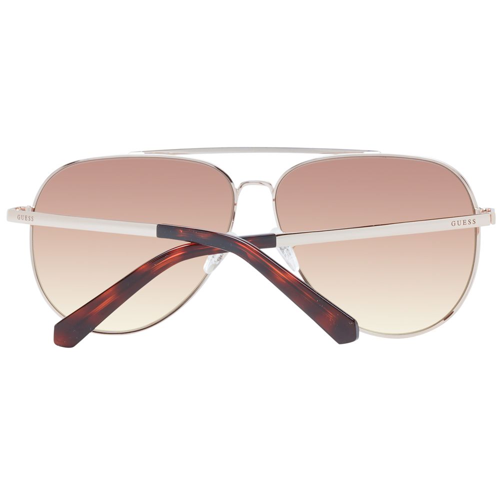 Roségoldene Herren-Sonnenbrille