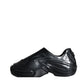 Black Foiled Rubber Toy Low Top Men Sneakers Shoes