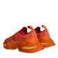 Orange Airmaster Low Top Herren Sneakers Schuhe