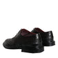 Black Leather Oxford Wingtip Formal Men Shoes