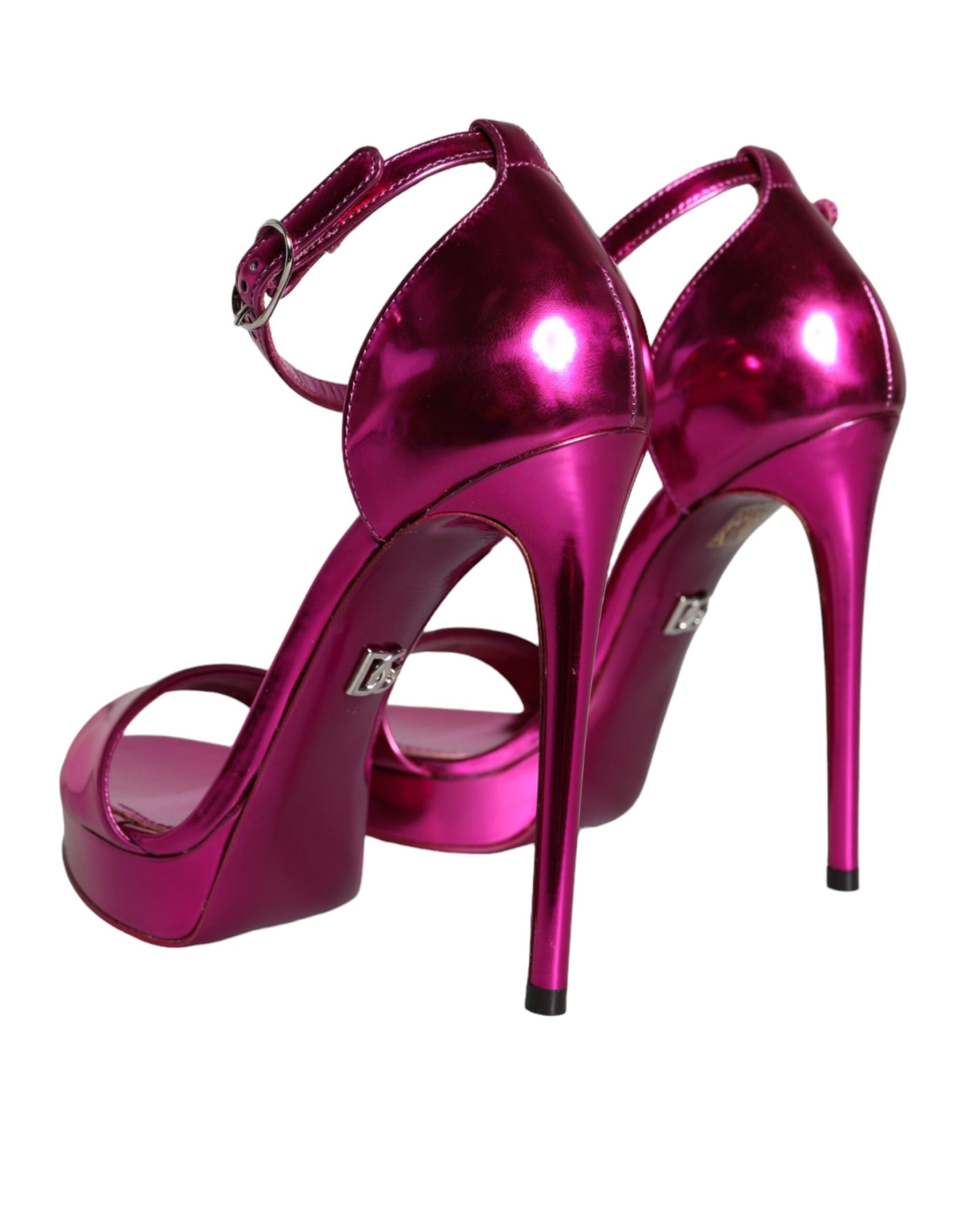 Fuchsia KEIRA Heels Knöchelriemen Sandalen Schuhe