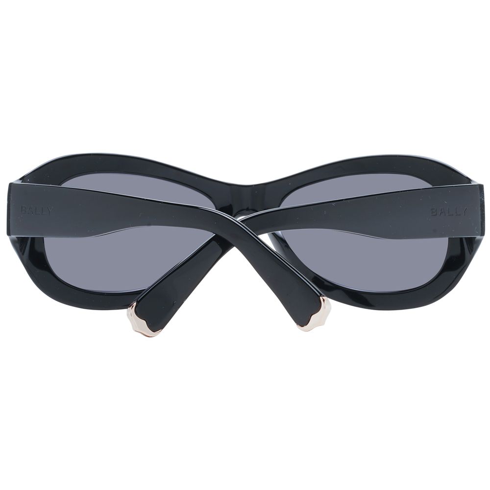 Schwarze Unisex-Sonnenbrille