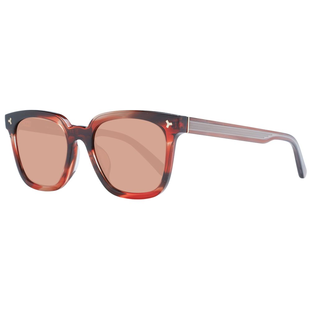 Braune Unisex-Sonnenbrille