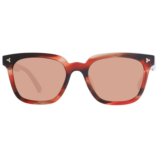 Braune Unisex-Sonnenbrille