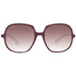 Burgundy Women Sunglasses