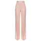 Pink Polyester Women Pants