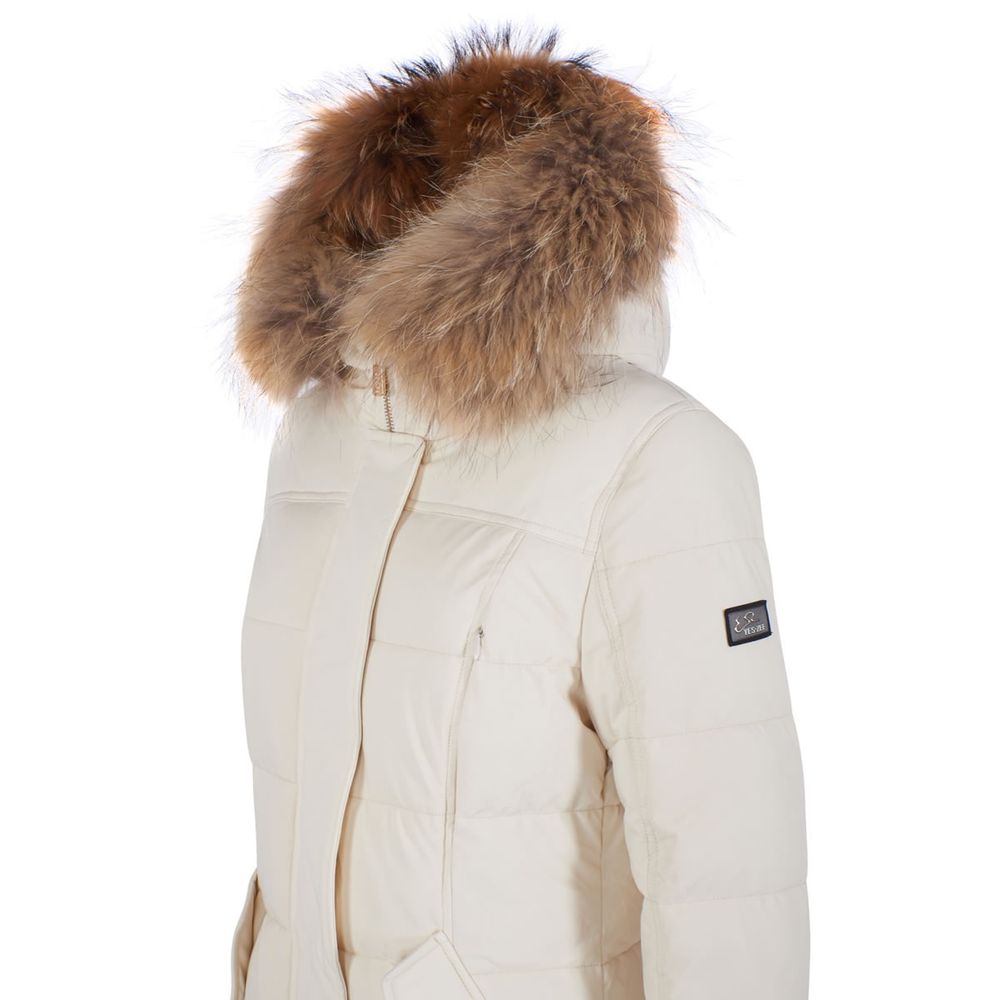 Giacche e cappotti in nylon bianco
