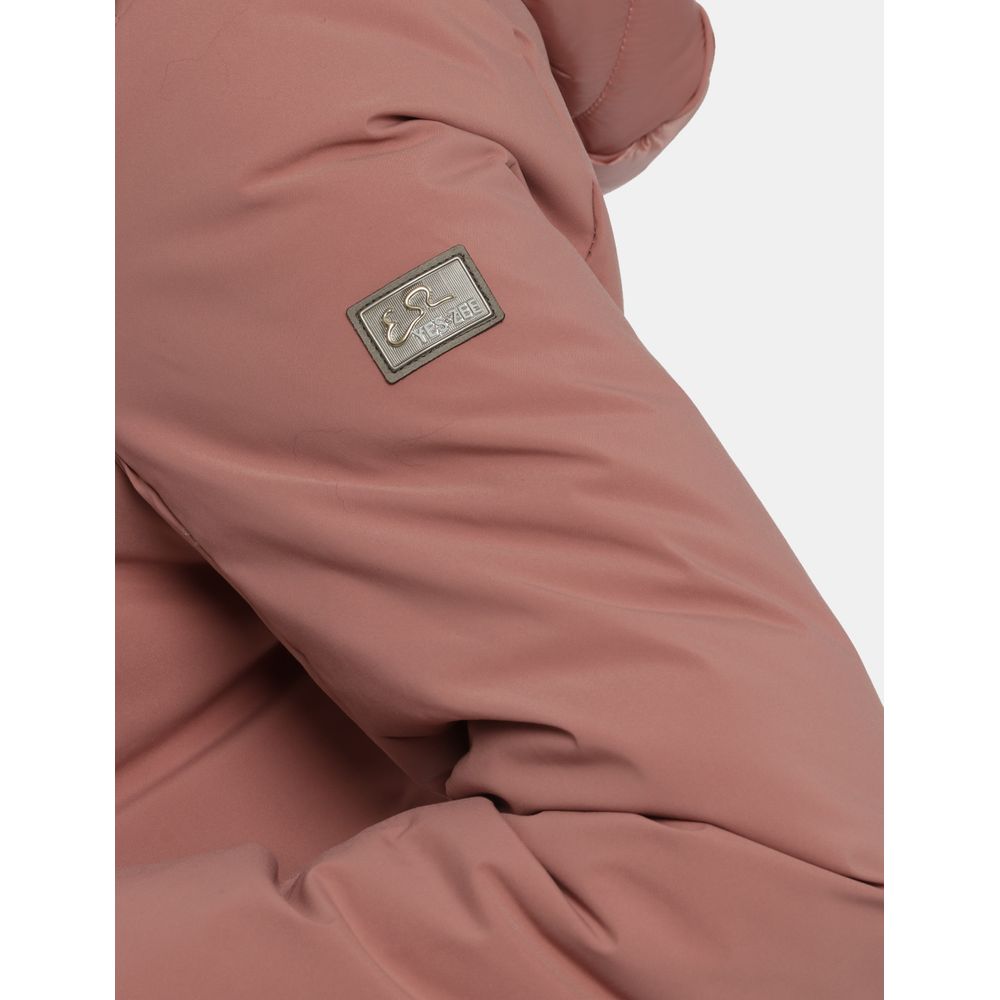 Giacche e cappotti in nylon rosa