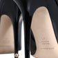 Black Patent Leather Bellucci Pumps Heels Shoes