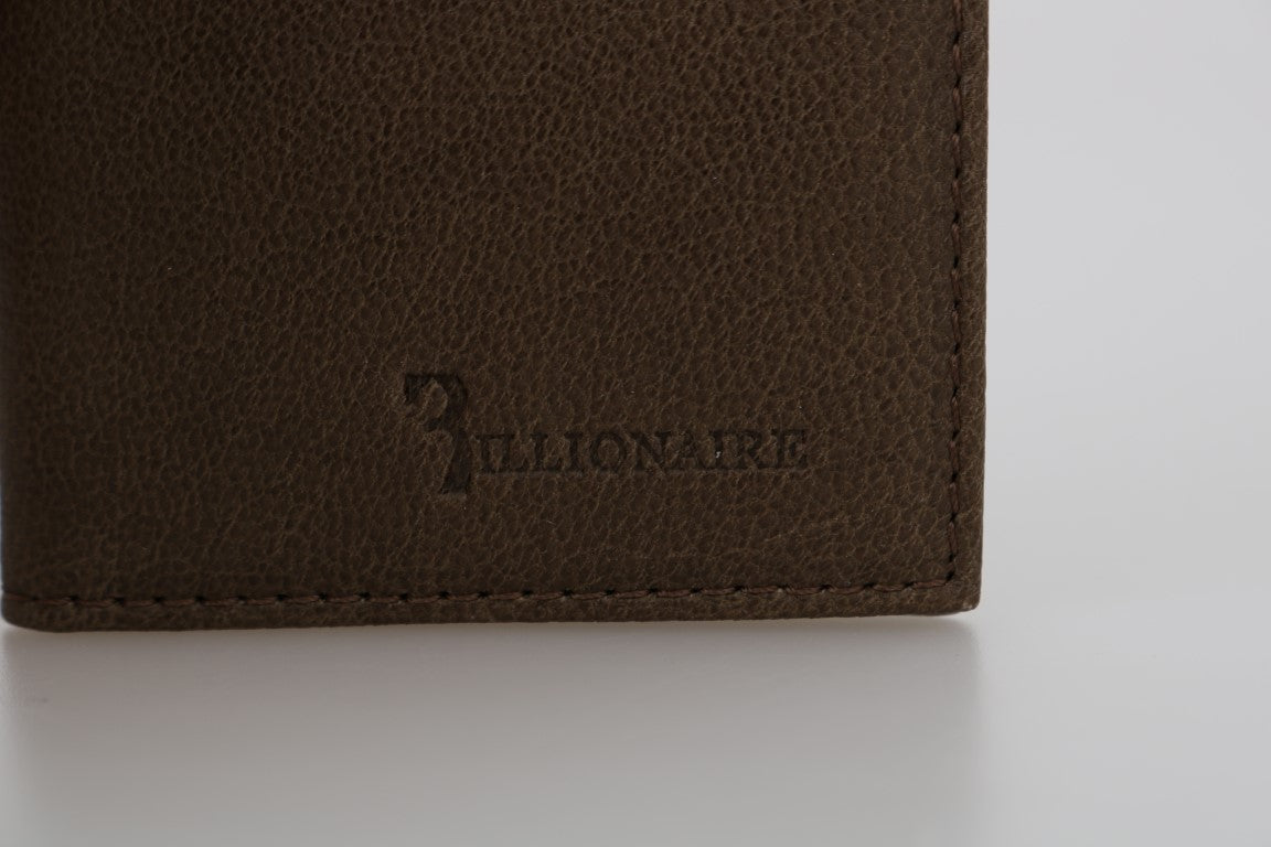 Elegante Herren Geldbörse aus Leder in Braun