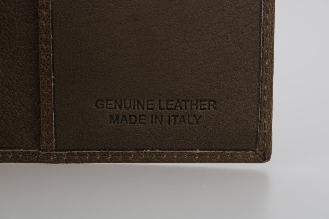 Elegante Herren Geldbörse aus Leder in Braun