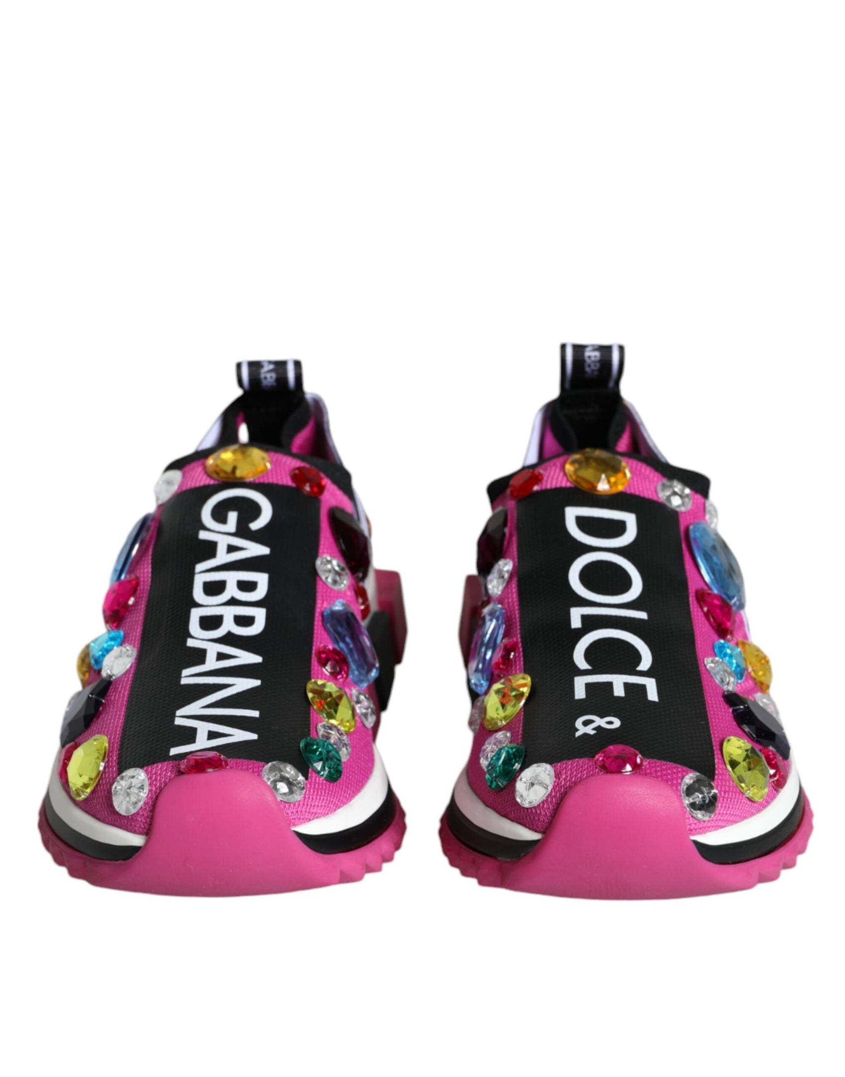 Rosa Sorrento Kristalle Low Top Sneakers Schuhe