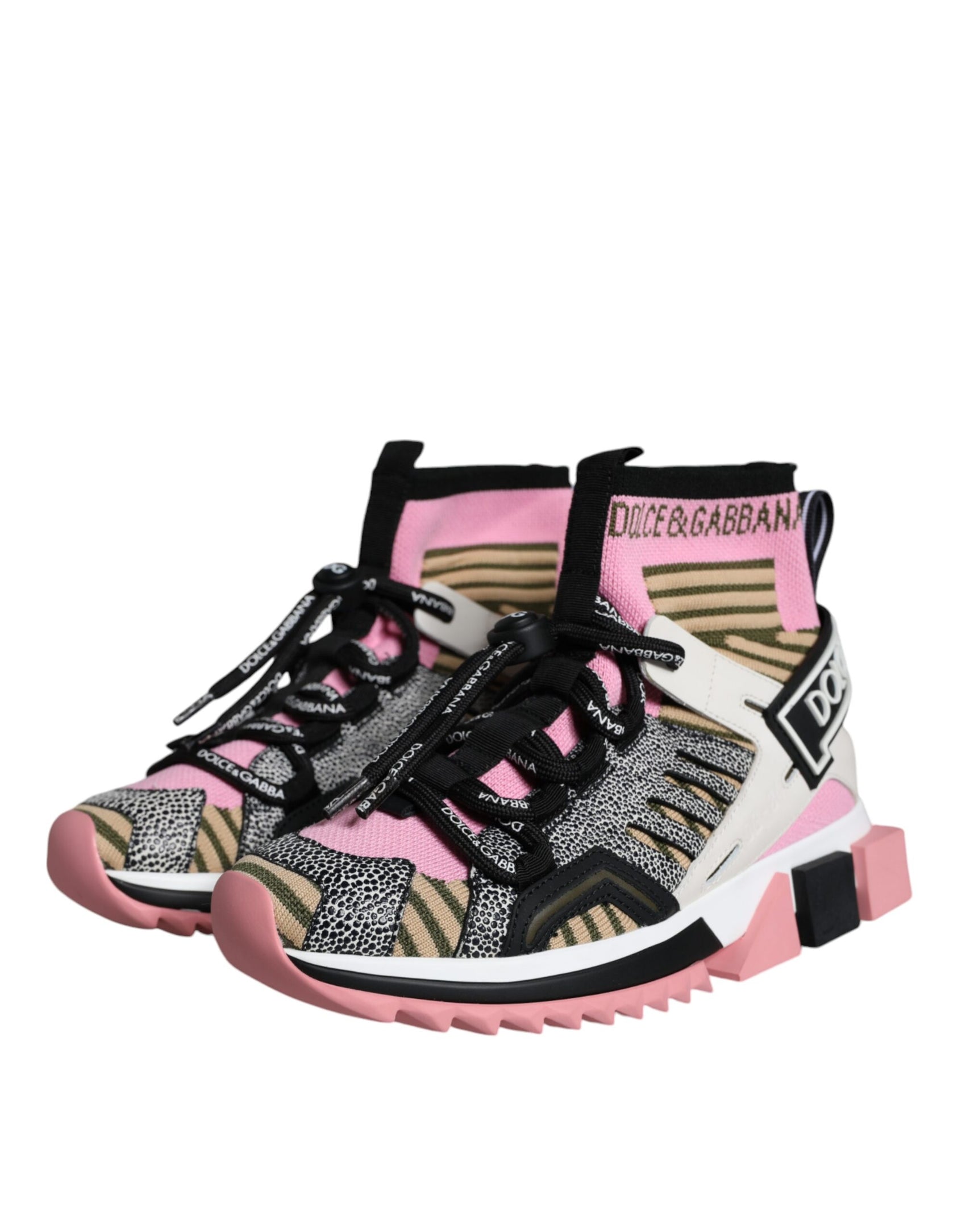 Mehrfarbige Sorrento Socks Logo Sneakers Schuhe