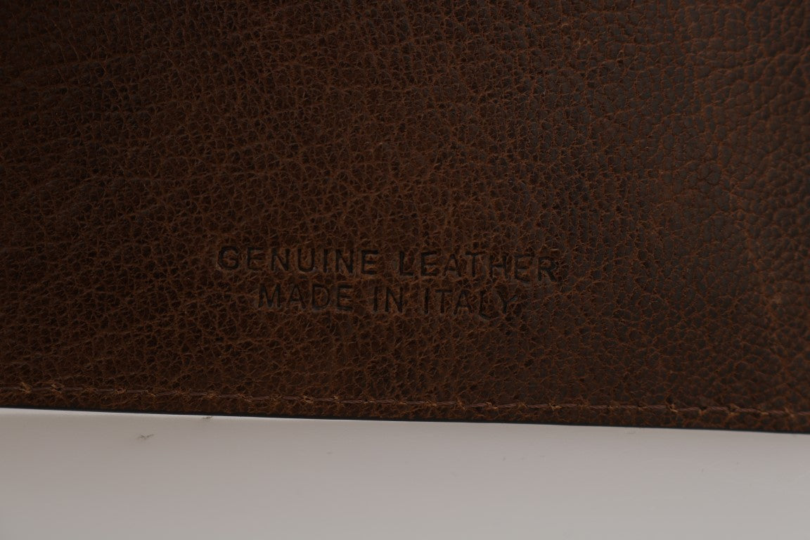Elegante Herren Geldbörse aus Leder in Braun