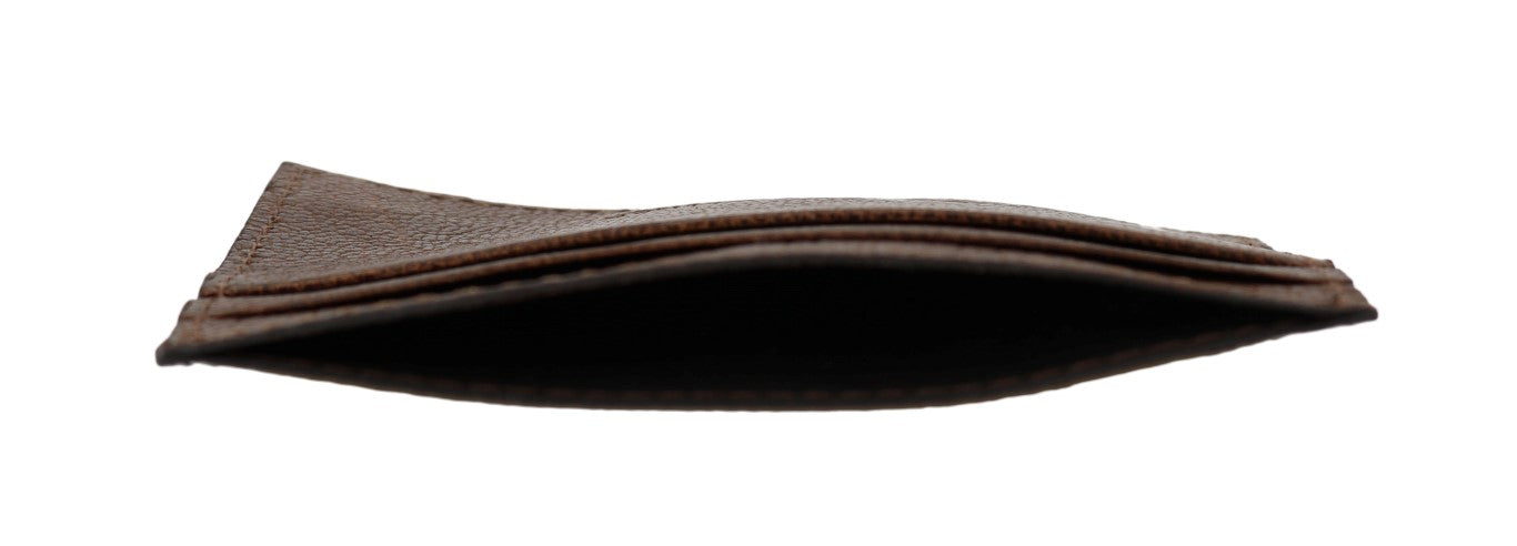 Elegante Herren Geldbörse aus Leder in Braun