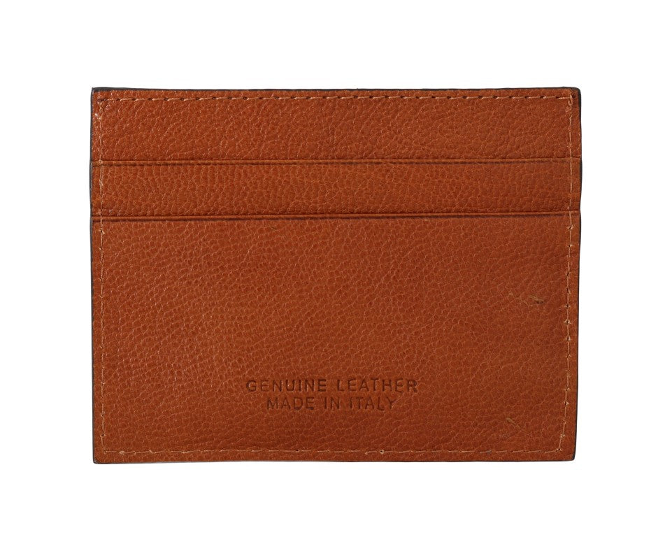 Elegante Herren Geldbörse aus Leder in Braun