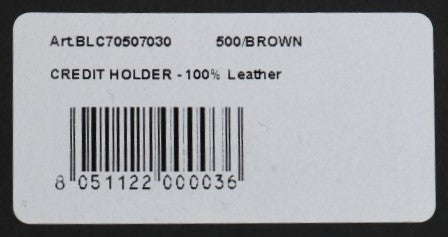 Elegante Herren Geldbörse aus Leder in Braun