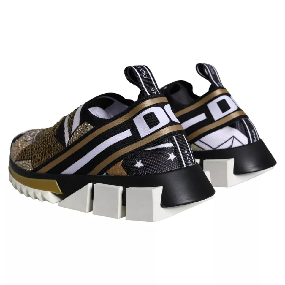 Mehrfarbige Sorrento-Sneakers mit Kometen- und Stern-Print