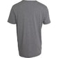 Graues T-Shirt aus Baumwolle mit Rundhalsausschnitt und grafischem Print