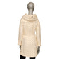 Beige Polyester Women Jacket