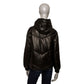 Black Polyester Women Jacket