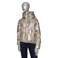 Silver Polyester Women Jacket