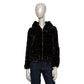 Black Polyester Women Jacket