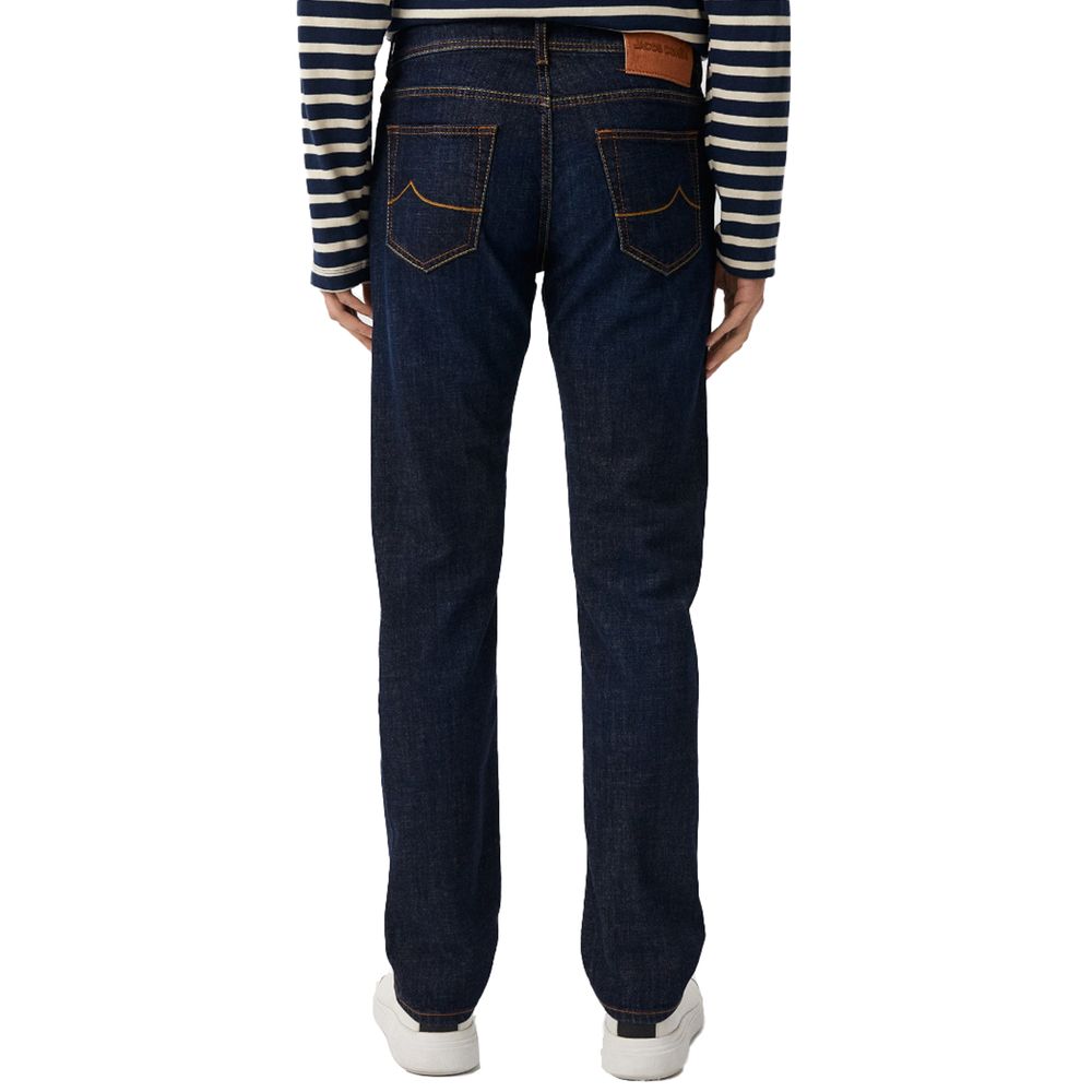 Blaue Jeans und Hose aus Baumwolle
