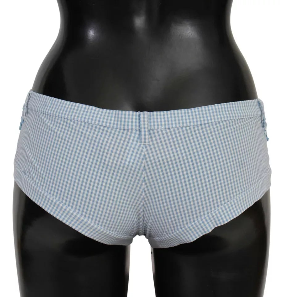 Blaue Strandmode-Unterteile Badeanzug-Shorts