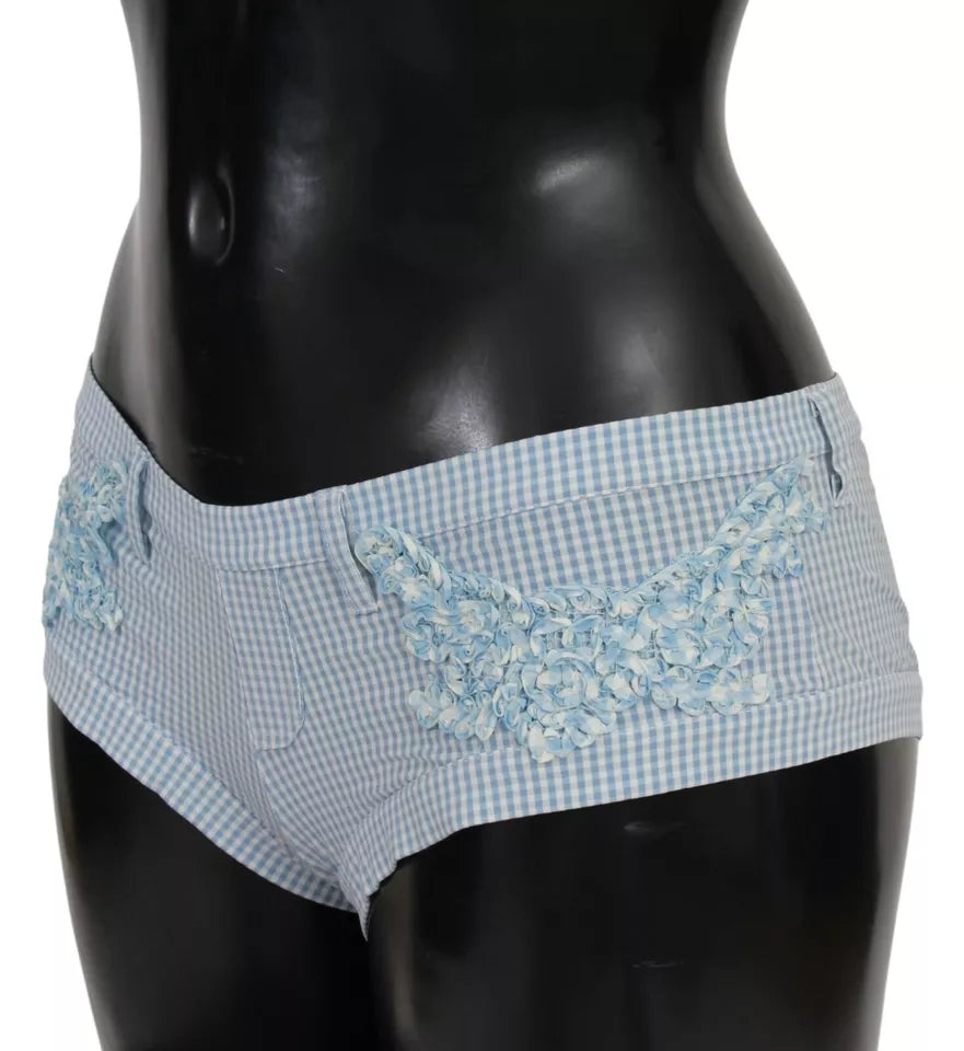 Blaue Strandmode-Unterteile Badeanzug-Shorts