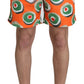Orange Cupcake Beachwear Shorts Bademode
