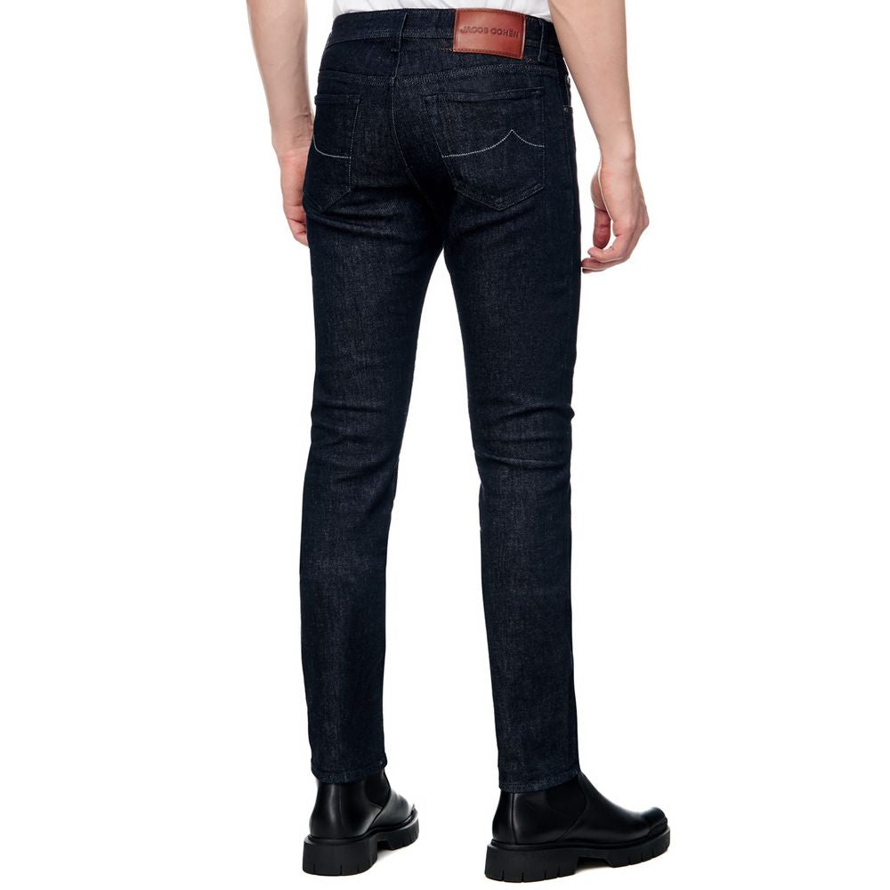 Blaue Baumwolljeans für Herren