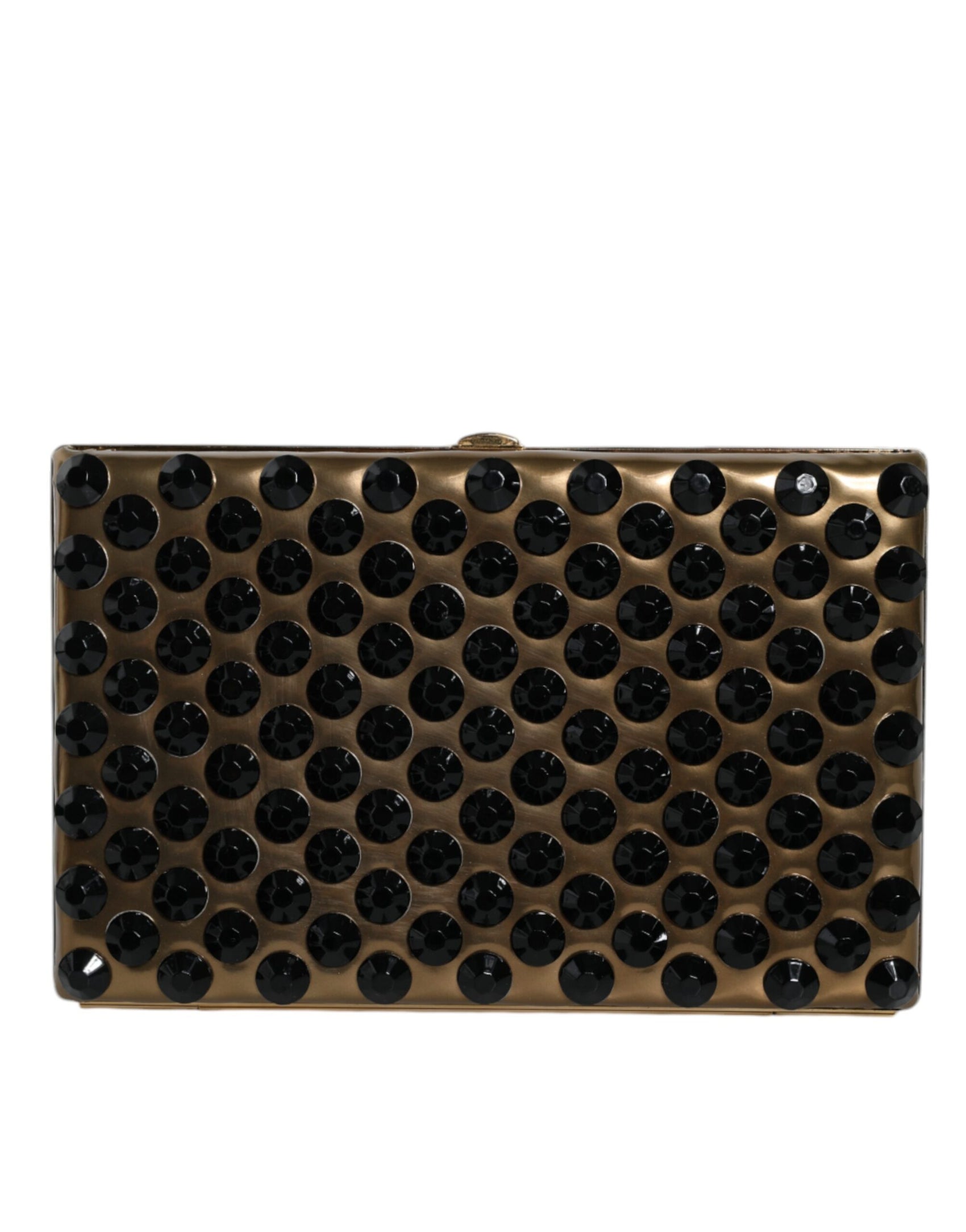 Gold Kristall Bifold Clutch Abend Party Damen Handtasche Tasche