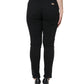 Schwarze Skinny-Jeans aus Baumwollstretch