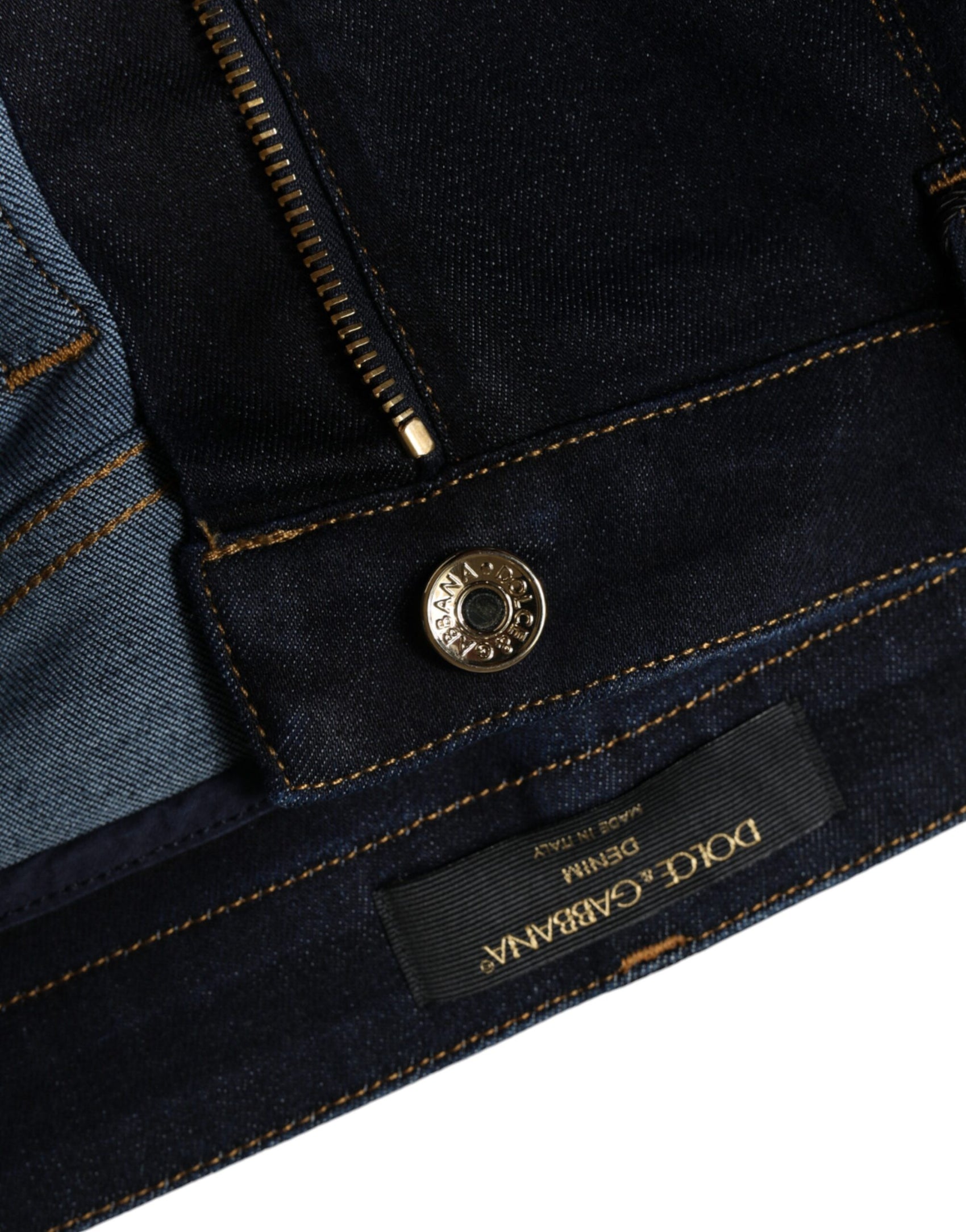 Schwarze Skinny-Jeans aus Baumwollmischung