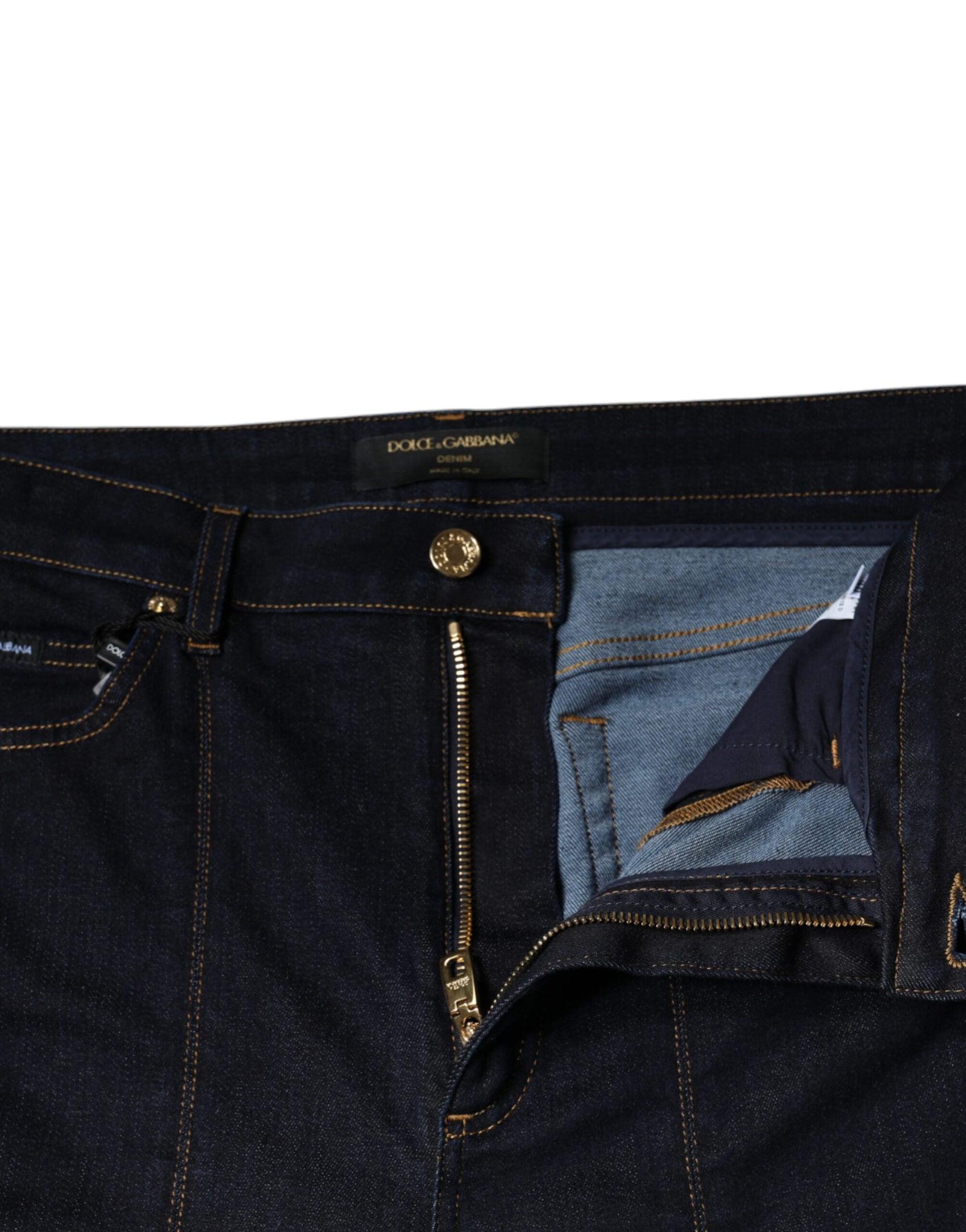 Schwarze Skinny-Jeans aus Baumwollmischung