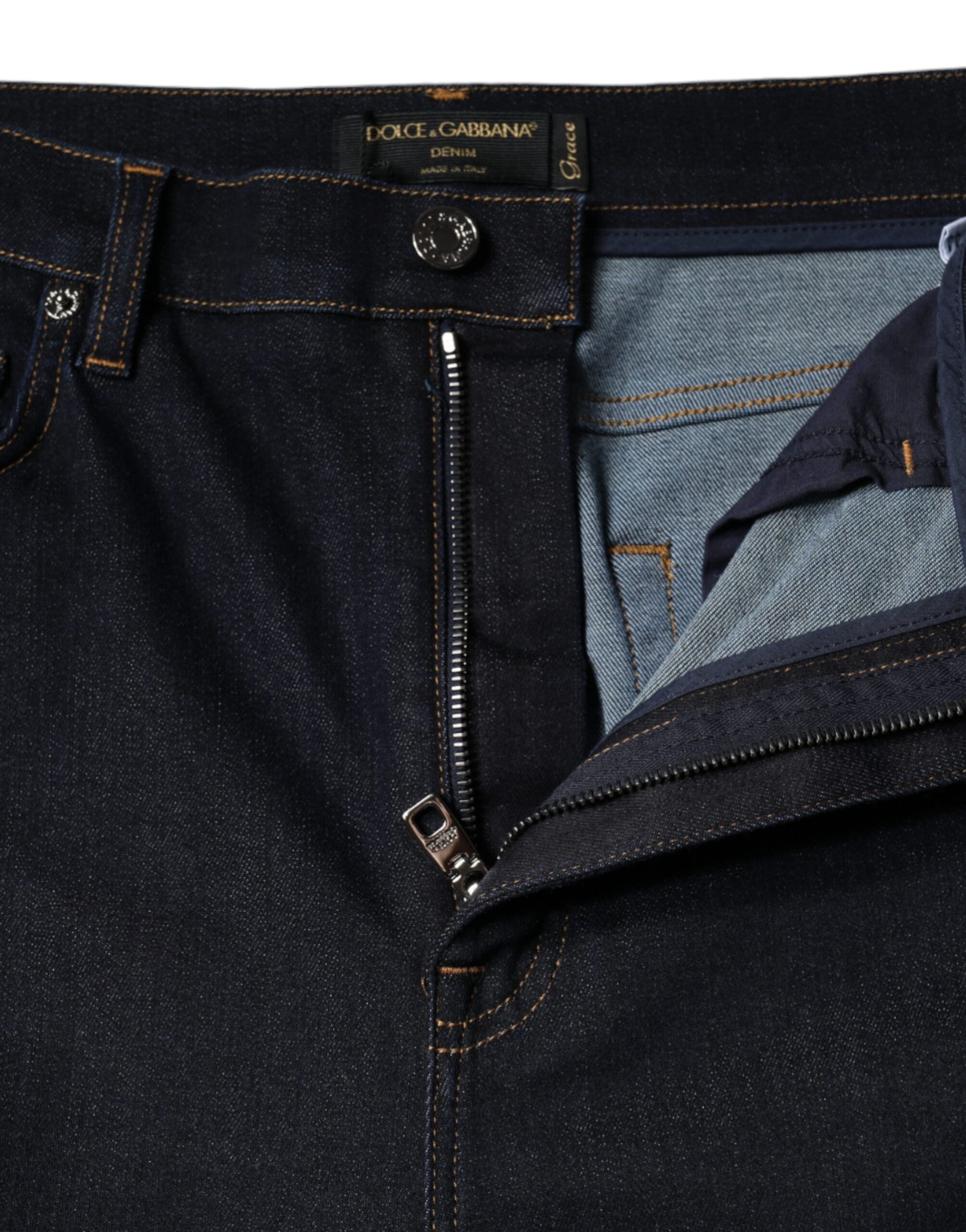 Schwarze GRACE Skinny Jeans mit hoher Taille