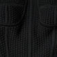 Top con corsetto senza maniche e bustier nero