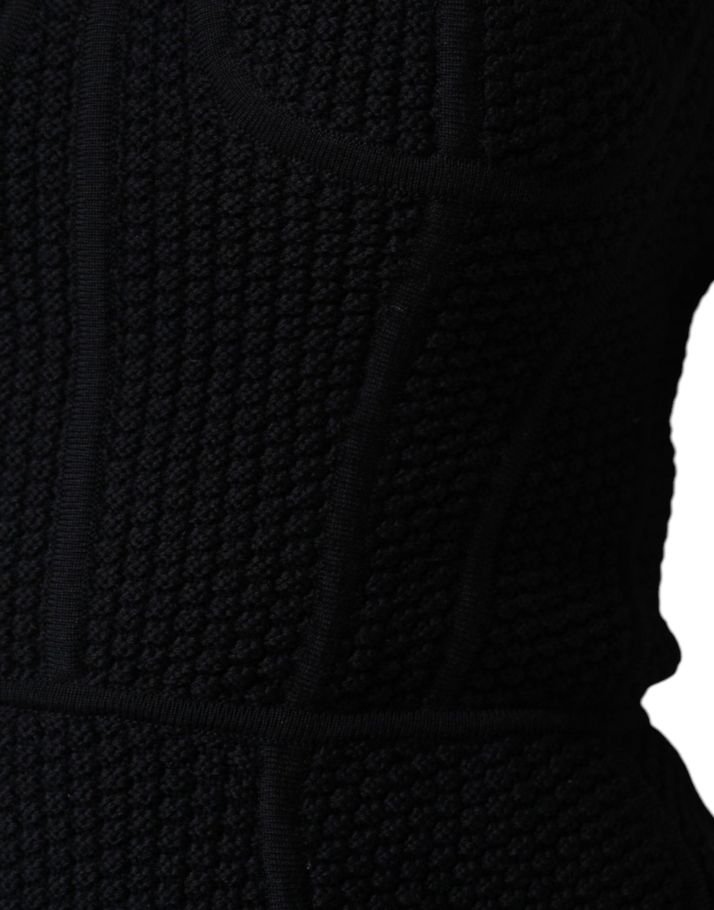 Top con corsetto senza maniche e bustier nero