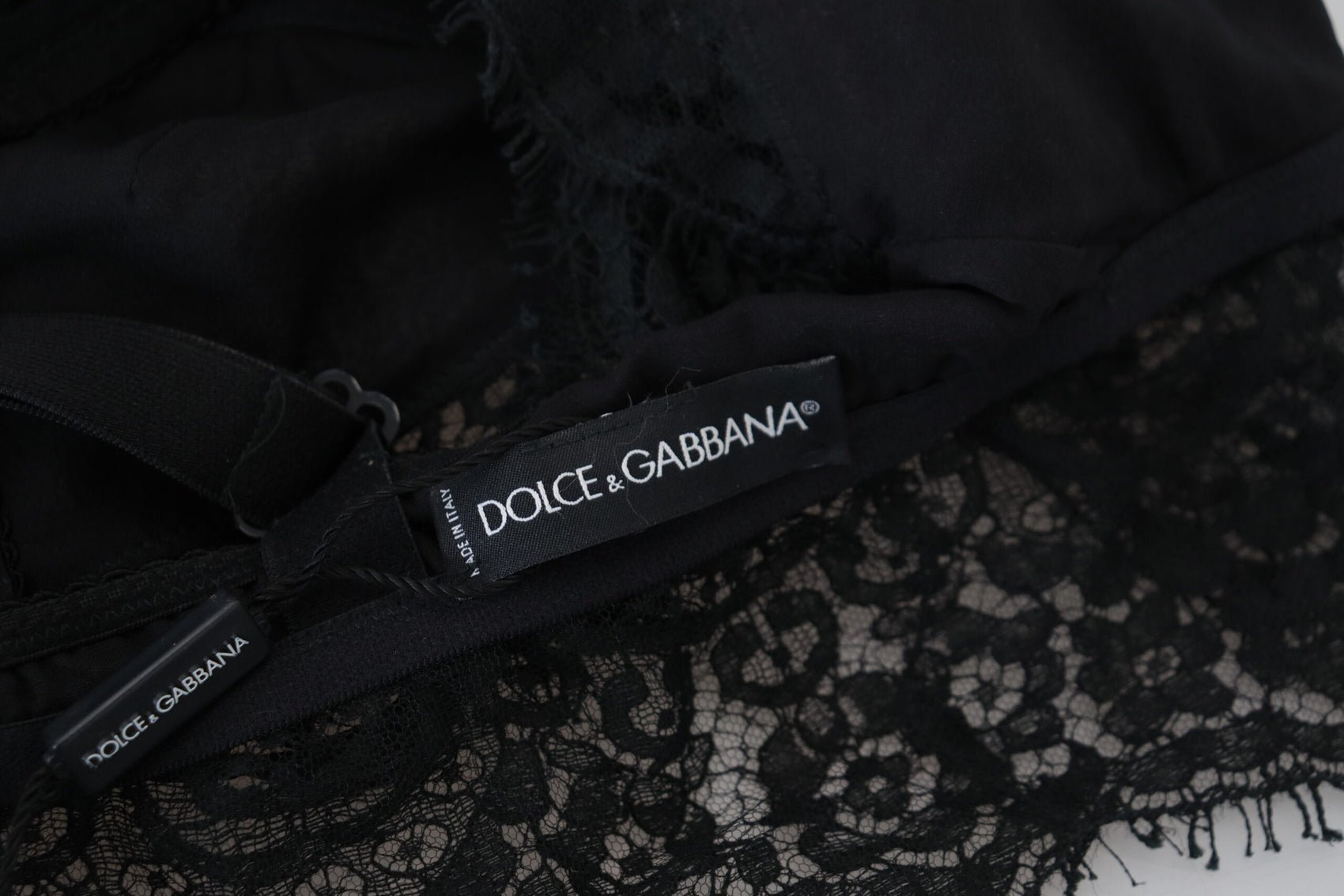 Schwarze Stretch-Bralette-Unterwäsche aus floraler Spitze