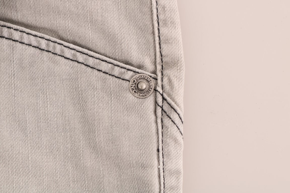 Anspruchsvolle graue Super Slim Jeans