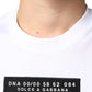 Weißes lässiges T-Shirt aus Baumwolle mit DG-Applikation