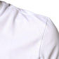 Weißes lässiges T-Shirt aus Baumwolle mit DG-Applikation