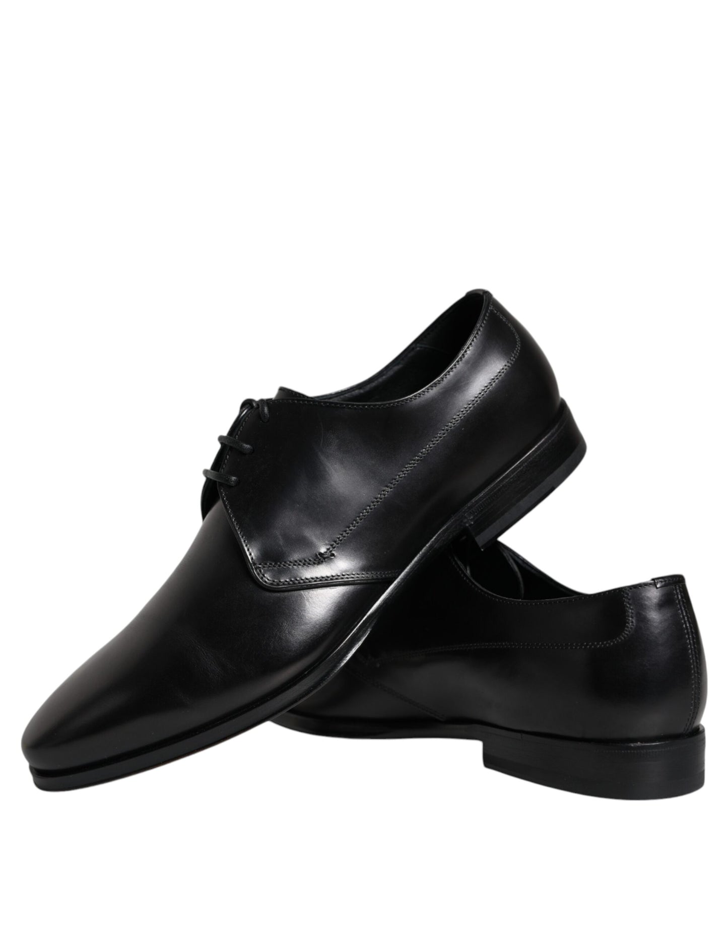 Scarpe eleganti Derby in pelle nera