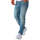 Blaue Jeans und Hose aus Baumwolle