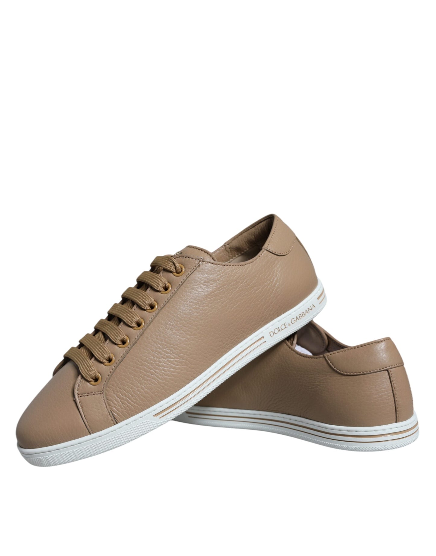 Braune niedrige Saint Tropez Herren Sneakers